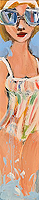 Am Meer - Sigrid Palmer Malerei Kunst Künstlerin painting art artist Frankfurt