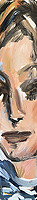 Kopf - Sigrid Palmer Malerei Kunst Künstlerin painting art artist Frankfurt