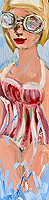Am Meer - Sigrid Palmer Malerei Kunst Künstlerin painting art artist Frankfurt