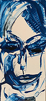 Kopf - Sigrid Palmer Malerei Kunst Künstlerin painting art artist Frankfurt