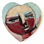 Comic Valentine - Sigrid Palmer Malerei Kunst Künstlerin painting art artist Frankfurt